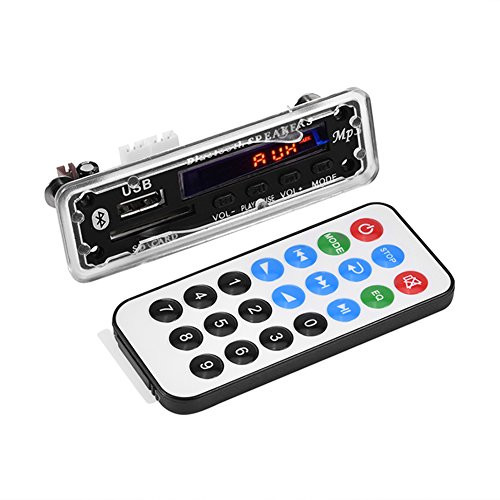Wendry mp3 decoder Board,MP3 WMA Decoder Board Audio Wireless Bluetooth Module USB SD FM Radio,Folder Selection and Then Music Playback,USB/SD Card/Bluetooth/FM Switching