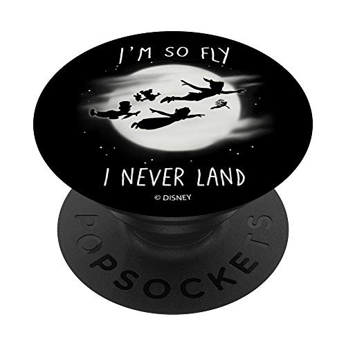 Disney Peter Pan I'm So Fly I Never Land PopSockets Grip and Stand for Phones and Tablets