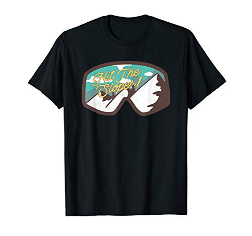 Hit The Slopes Ski Snowboard T-Shirt