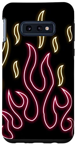 Galaxy S10e Aesthetic Flame colored 90's fashion E-Girl EBoy gift phone Case
