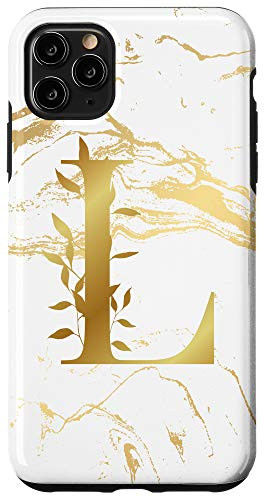iPhone 11 Pro Max Alphabet Women Girls Gift Capital L Monogram Initial Letter Case