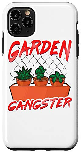 iPhone 11 Pro Max Cute  and  Funny Garden Gangster Planting Pun Case