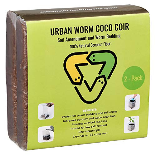 Urban Worm Coco Coir Soil Amendment and Bedding (2)