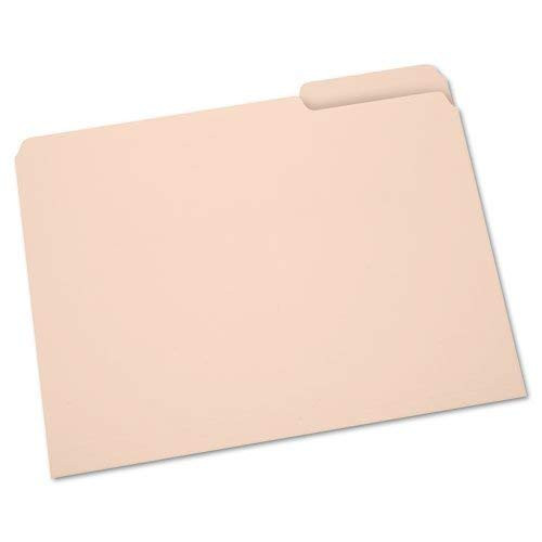 AbilityOne - File Folder - 1/3 Cut, 100 Folders, Letter Size, Manila 7530-00-282-2507