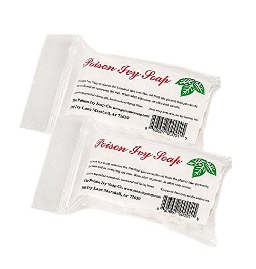 Stop The Itch with Poison Ivy Soap  All Natural Relief from Poison Ivy, Poison Oak, or Sumac, Safe for The Entire Family  Jewelweed Neutralizes Itching, Irritation, Removes Urushiol  2 Pack