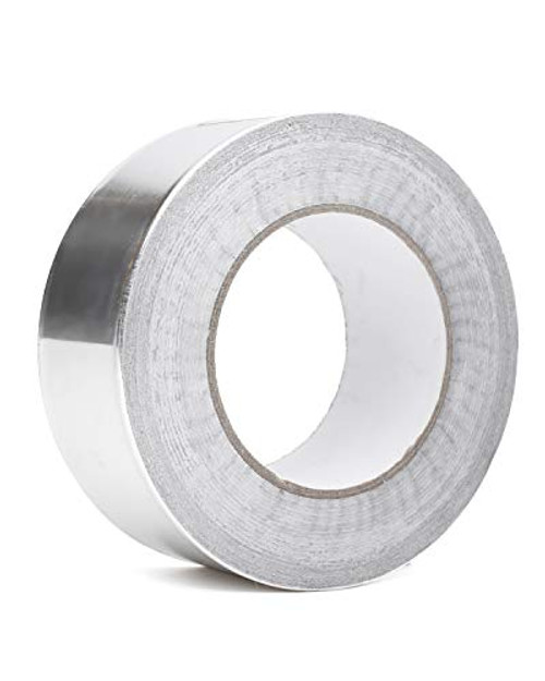 TYLife Aluminum Foil Tape,2In x 108Ft 5.9 Mil Aluminum Air Duct Repair Tape, High Temp and Heavy Duty Metal Foil Tape for HVAC, Pipe, Sealing  and  Patching Hot  and  Cold Air Ducts, Metal Repair, Insulation