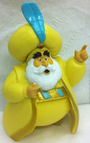 Disney Aladdin, Sultan Petite Doll Cake Topper Figure, Style May Differ