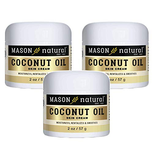 Mason Natural Coconut Oil Beauty Cream, 2 Ounce, 3 Count