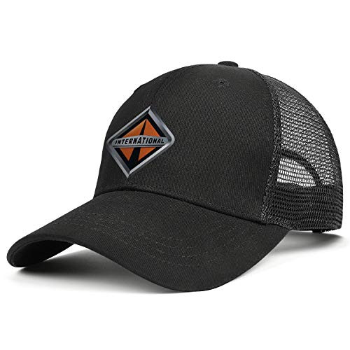 LHSPOSIFD Unisex Man's Baseball Hats Low Key Adjustable Mesh Driving-Navistar-International-Flat Caps