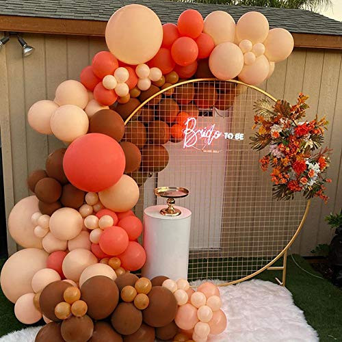 Coffee Balloon Arch Garland Kit-Macaron Orange Balloon Red Balloon Coffee Balloon 134Pcs for Birthday,New Year's Party,Graduation,Wedding,Bachelorette,Tropical Party,Christmas and Holiday. Coffee Balloon Arch Garland Kit-Macaron Orange Balloon Red Balloon Coffee Balloon 134Pcs for Birthday,New Year's Party,Graduation,Wedding,Bachelorette,Tropical Party,Christmas and Holiday.