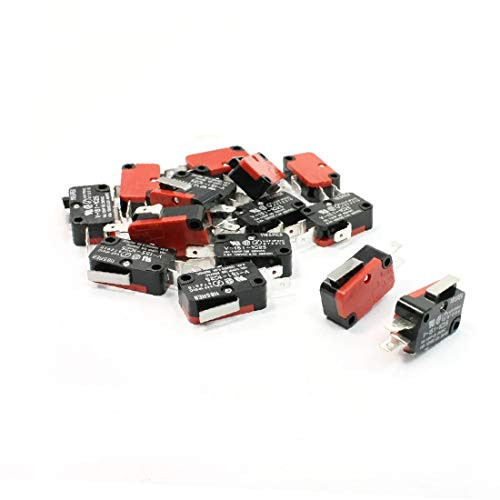 X-DREE SPDT 1NO 1NC Short Straight Hinge Lever Momentary Type Micro Switch 15 Pcs (66228fca-a222-11e9-8d7c-4cedfbbbda4e)