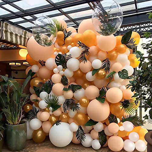 Macaron Orange Balloon Arch Garland Kit-Macaron Orange Balloon Transparent Baloon White Balloon 136Pcs for Birthday,Gender Reveal,Baby Shower,Wedding,Graduation,Christmas and Holiday Party Decoration. Macaron Orange Balloon Arch Garland Kit-Macaron Orange Balloon Transparent Baloon White Balloon 136Pcs for Birthday,Gender Reveal,Baby Shower,Wedding,Graduation,Christmas and Holiday Party Decoration.
