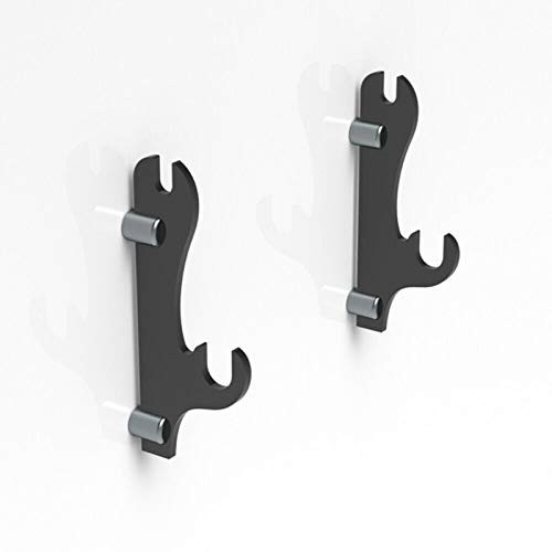 Earlyad Sword Holder Adjustable Acrylic Wall Mount Samurai Sword Display Stand Sword Bracket Hanger for Katanas Wakizashi and Standard Swords Samurai Sword Hanger Holder Rack benchmark