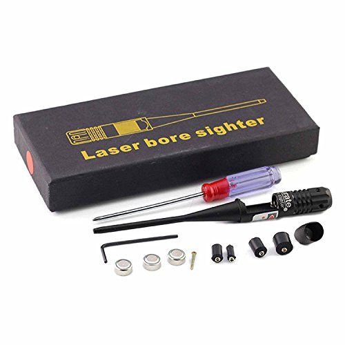 JahyShow for Bushnell Laser Boresighter Bore Sighter Kit .22 to .50 Caliber Red Dot Laser Boresighter .22-.50 Sight