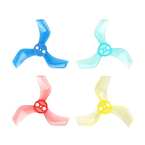 BETAFPV Gemfan 16pcs 40mm 3-Blade Props with 1.0mm Shaft for 75mm Frame Tiny Whoop Drone like Beta75 Pro 2 etc