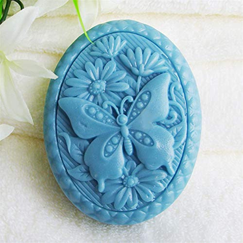 Butterfly Design Silicone Soap Molds Candle Wax Melt Mold Decorating Resin Epoxy Aroma Gypsum Crafts Silicone Mould