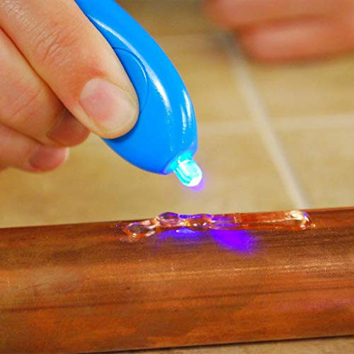 1pcs Glue Pen 3 Second Glue Quick Fix Liquid Glue UV Light Pen Repair Tool with Glue Super Powered Liquid Welding Compound Supplies