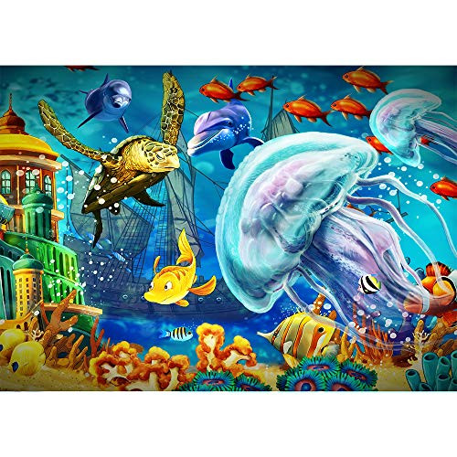 Jigsaw Puzzles for Adults, Difficult 1000 Piece Puzzles for Adults and Teens, The Undersea World 1000 Piece Jigsaw Puzzle, Underwater Color World Adult Puzzles, Intellectual Puzzle Toys for Family Jigsaw Puzzles for Adults, Difficult 1000 Piece Puzzles for Adults and Teens, The Undersea World 1000 Piece Jigsaw Puzzle, Underwater Color World Adult Puzzles, Intellectual Puzzle Toys for Family