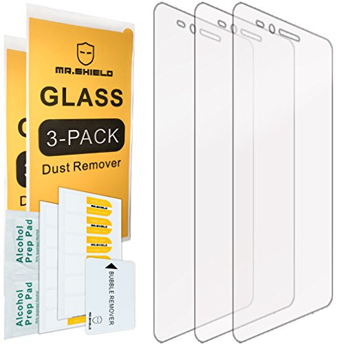 [3-PACK]-Mr Shield For Huawei Honor 5X [Tempered Glass] Screen Protector with Lifetime Replacement Warranty
