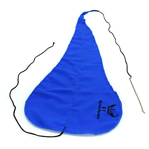 ROFFEE silk oboe swab cleaning cloth,dark blue