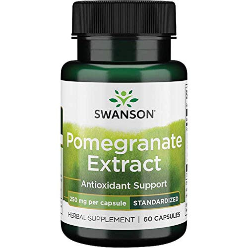 Swanson Pomegranate Extract 250 Milligrams 60 Capsules