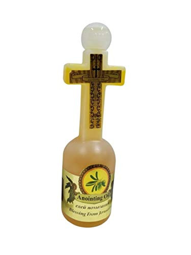 Bethlehem Gifts TM Authentic Christian Anointing Oils Jordan River Holy Waters Church of The Holy Sepulchre (Holy Oil 125ml)