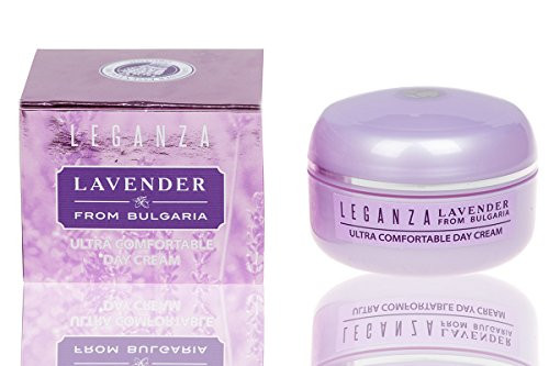 Lavender Comfortable Day Cream with Organic Lavender Essential Oil 45 ml 1.5 oz