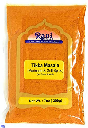Rani Tikka Masala Indian 7-Spice Blend 7oz (200g) ~ All Natural, Salt-Free   Vegan   No Colors   Gluten Friendly   NON-GMO