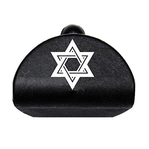 TOFEIC Grip Frame Insert Slug Plug Custom for Glock 17 18 19 20 21 22 23 24 25 31 32 34 35 37 38 Gen 1-3 - Choose Your Desgin (Star of David)