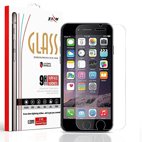 ZIZO Glass Compatible with iPhone 8 Plus Tempered Glass Screen Protector Anti Scratch 9H Hardness iPhone 7 Plus Screen Protector iPhone 6s Plus Screen Protector ZIZO Glass Compatible with iPhone 8 Plus Tempered Glass Screen Protector Anti Scratch 9H Hardness iPhone 7 Plus Screen Protector iPhone 6s Plus Screen Protector