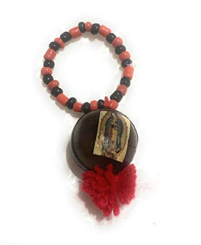 La Virgen de Guadalupe Ojo de Venado baby bracelet.