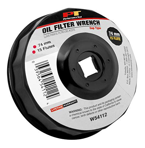 Performance Tool W54112 74mm 15 Flutes Bulk Filter Wrench