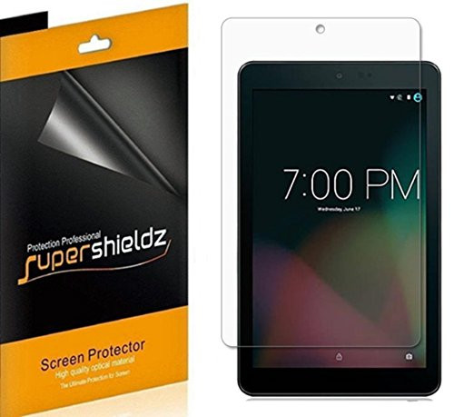 [3-Pack] Supershieldz for Sprint Slate 8 inch Tablet (AQT80) Screen Protector, High Definition Clear Shield + Lifetime Replacement