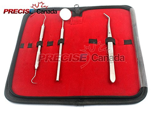 PRECISE CANADA: Basic Dental Instruments: TWEEZER Pick and Mirror New PRECISE CANADA: Basic Dental Instruments: TWEEZER Pick and Mirror New