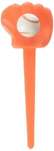 Oasis Supply 12 Count Baseball Glove and Ball Cupcake Pick Cake Decorator