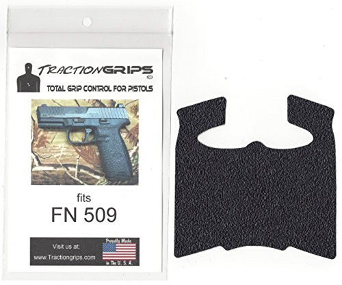 Tractiongrips Rubber Grip Tape Overlay for FN 509 Pistols