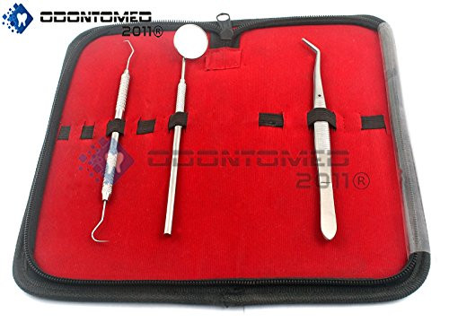OdontoMed2011 Basic Dental Instruments: TWEEZER Pick and Mirror ODM OdontoMed2011 Basic Dental Instruments: TWEEZER Pick and Mirror ODM