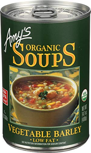 Amys, Organic Vegetable Barley Soup, 14.1 Ounce