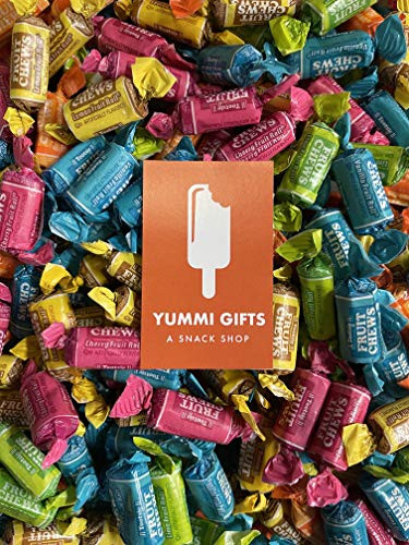 Tootsie Fruit Chews Assorted Flavors Cherry, Lemon, Lime, Orange and Vanilla in a 1 Pound Bag