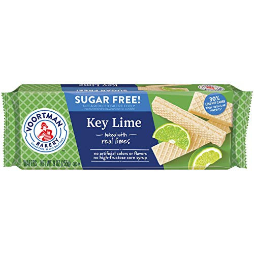 Voortman Bakery Sugar Free Key Lime Wafers, 27 Count