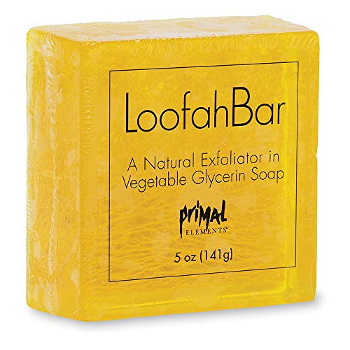 Primal Elements Tahitian Vanilla Loofah Bar Soap, 30 Ounce