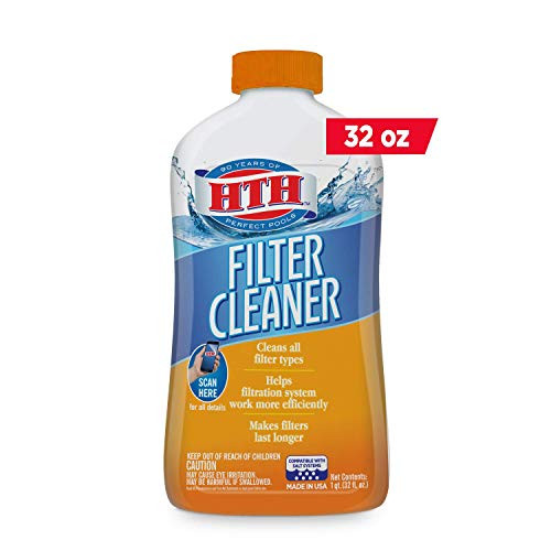 HTH 67025 Filter Cleaner Care for Swimming Pools, 1 qt