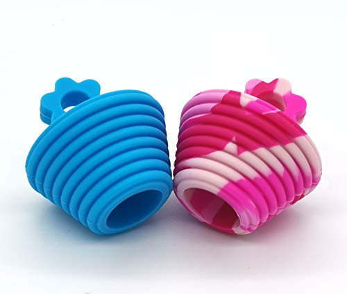 Bathtub Stopper, Silicone Tub Stopper Drain Plug, Bathtub Plug for Kitchen, Bathroom and Laundry Sink Drains, Bath Tub Stoppers 2 Pack