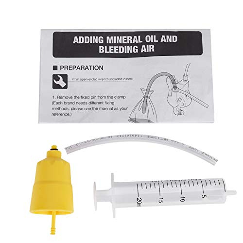 Brake Bleed Kit - Hydraulic Bicycle Bike Disc Brake Mineral Oil Bleed Repair Tool Kit Cycling Accessory