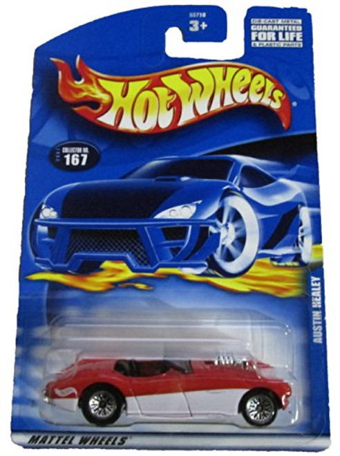 #2001-167 Austin Healey Collectible Collector Car Mattel Hot Wheels 1:64 Scale #2001-167 Austin Healey Collectible Collector Car Mattel Hot Wheels 1:64 Scale