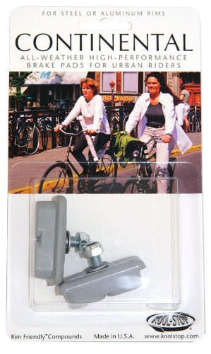 Kool Stop Bicycle Brake Pads (Continental, Grey)