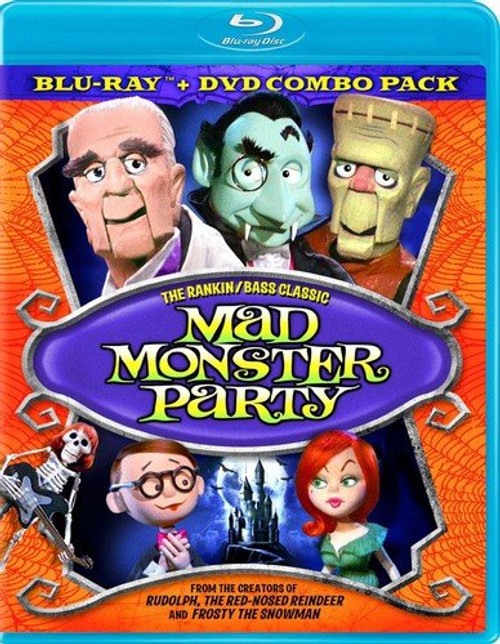 Mad Monster Party Combo Pack BD plus DVD  Blu-ray