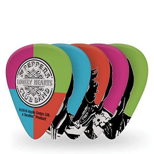 D'Addario Sgt. Pepper's Lonely Hearts Club Band 50th Anniversary Medium Gauge Guitar Picks, D'Addario Sgt. Pepper's Lonely Hearts Club Band 50th Anniversary Medium Gauge Guitar Picks,