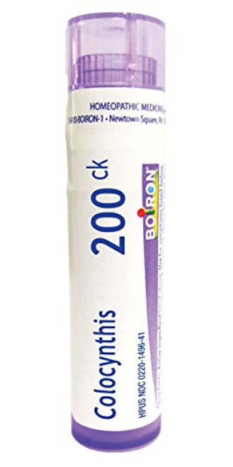 Boiron Colocynthis 200CK, 80 Pellets, Homeopathic Medicine for Cramps