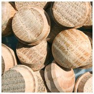 WidgetCo 5/8 inch Oak Button Top Wood Plugs